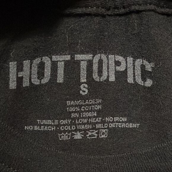 Hot Topic "Ask Me About My Inner Demons" Graphic Juniors T-shirt - Picture 8 of 8